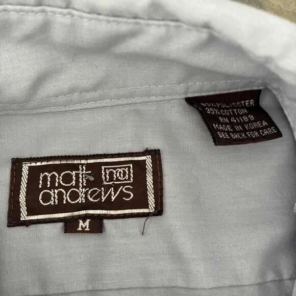 Vintage Matt Andrews Gray Nylon Shoulder Strap Two + Sleeve Pockets Men’s M (D9) - Picture 3 of 9